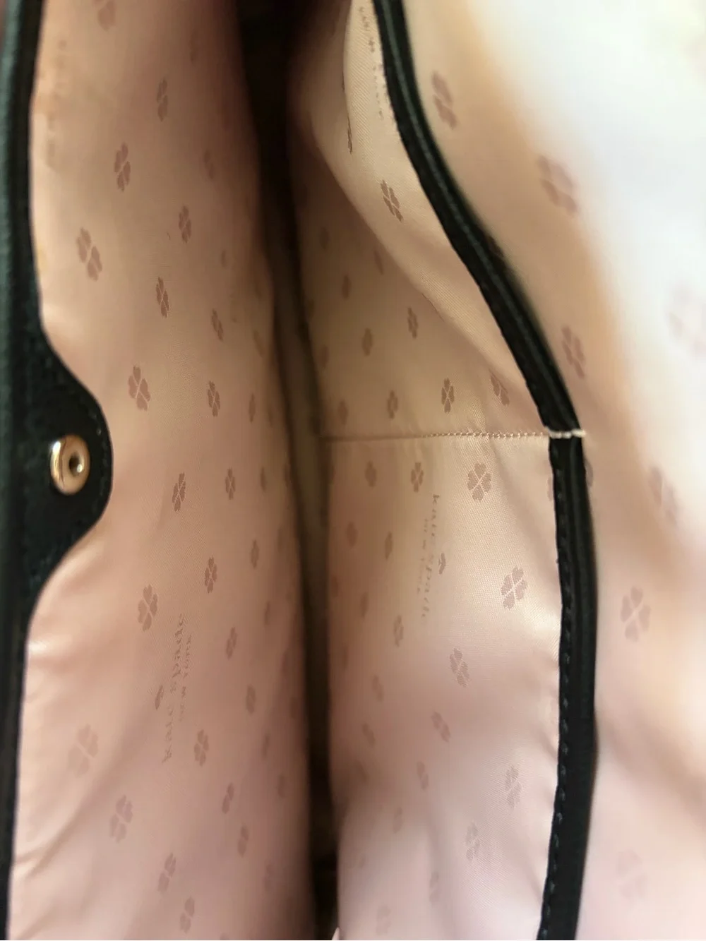 kate spadeBlack Leather laptop bag
